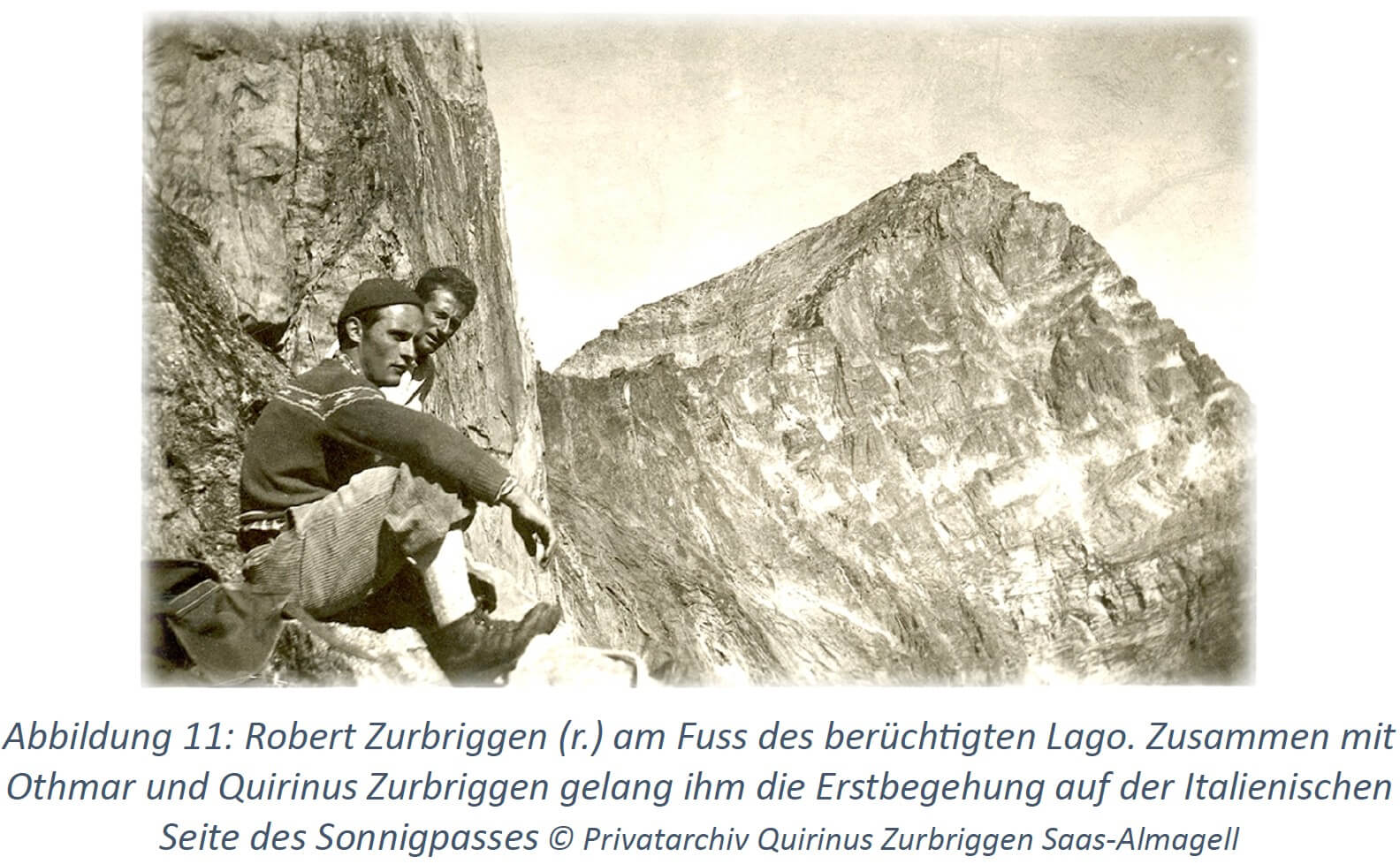 Robert Zurbriggen am Lago